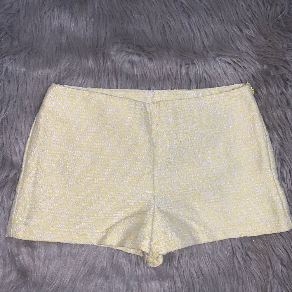 Yellow Dressy Short Size XS